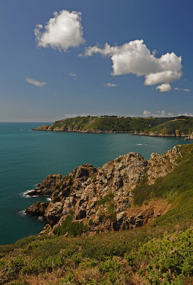 Guernsey Moulin Huet Bay from Jerbourg Point